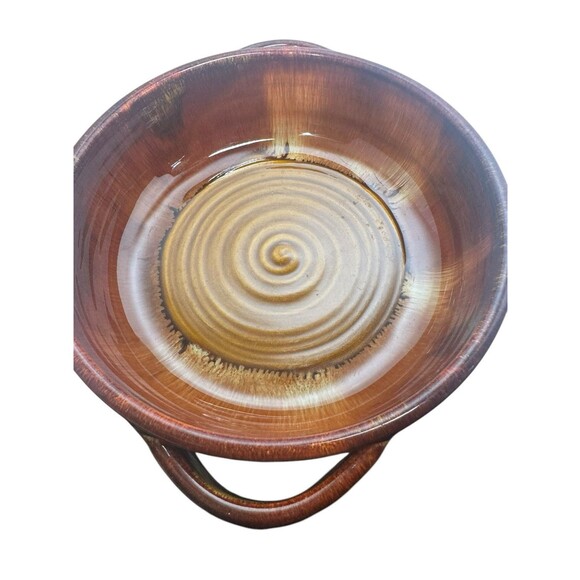 VINTAGE DRYDEN JK ORIGINAL 1979 BROWN GLAZED BOWL POTTERY MID CENTURY MODERN - Picture 16 of 16